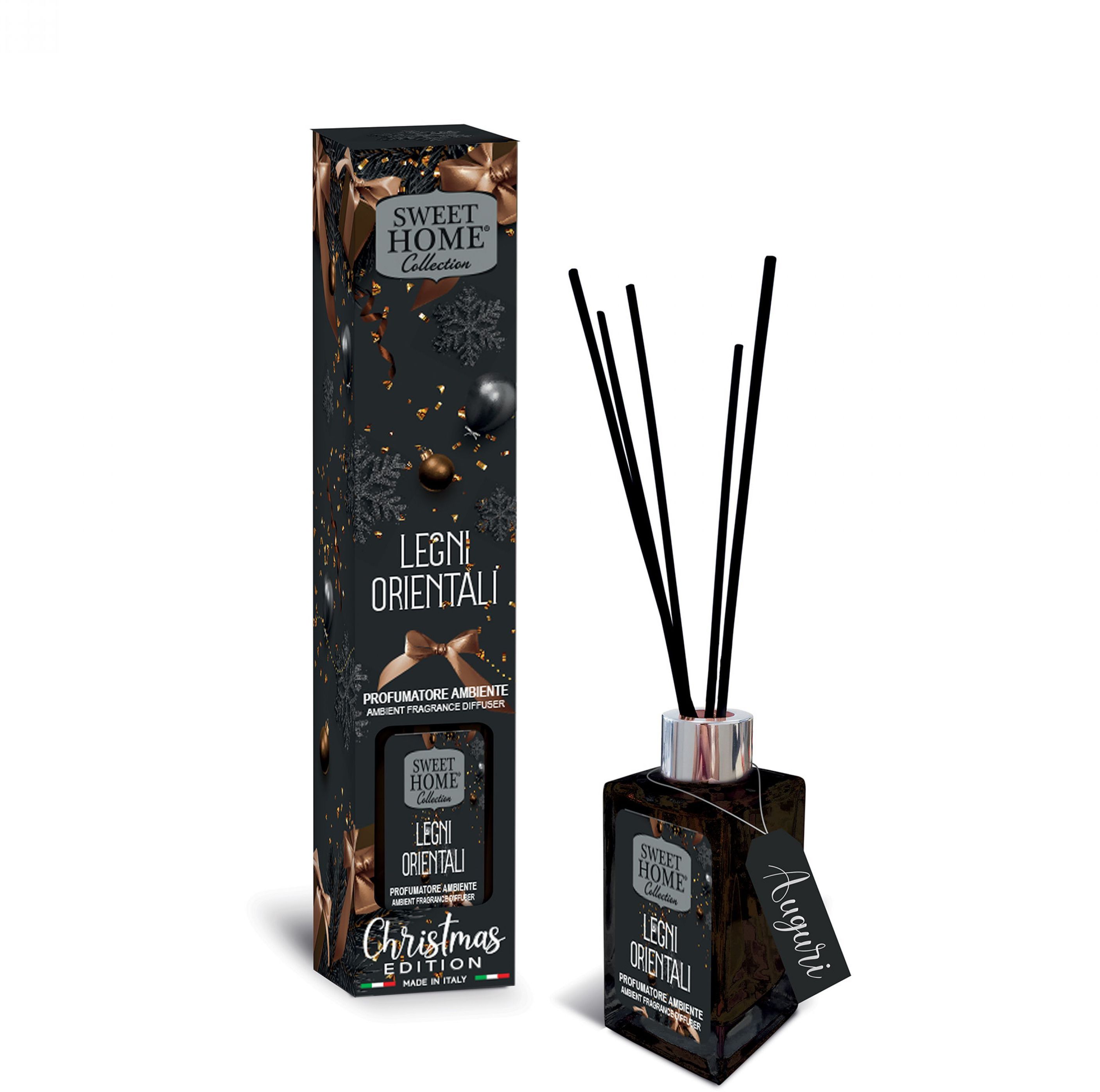 Sweet Home Collection vánoční aroma difuzér Orientální dřevo 100 ml