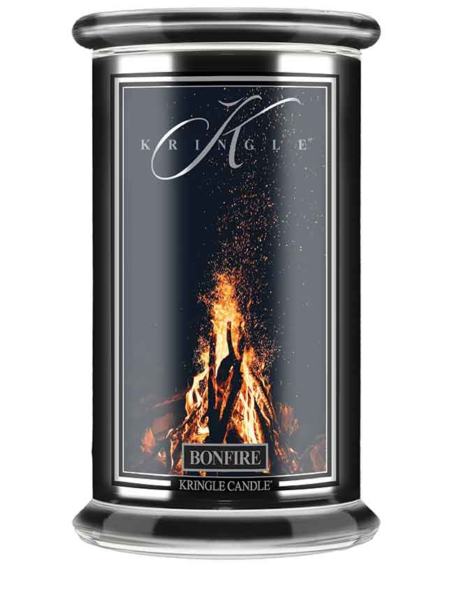 Kringle Candle, vonná svíčka Reserve Bonfire 624 g