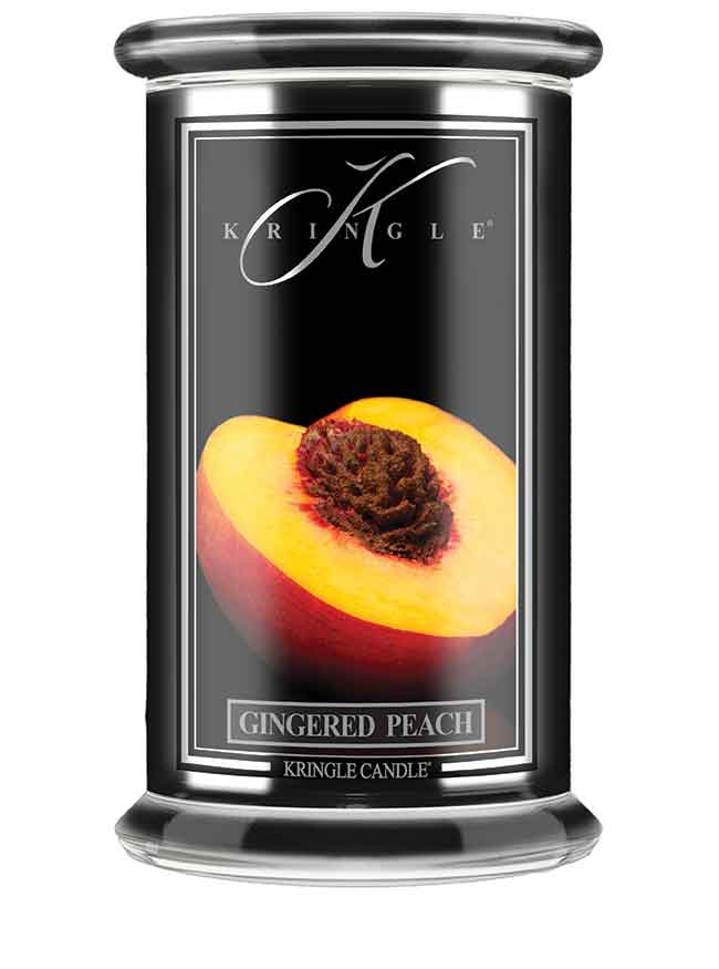 Kringle Candle, vonná svíčka Reserve Gingered Peach 624 g