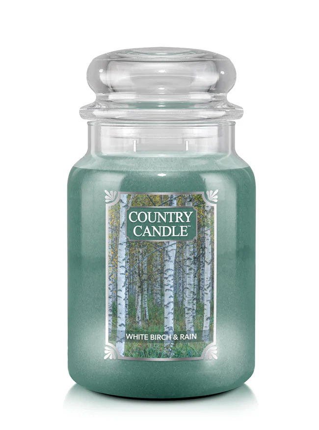 Country Candle vonná svíčka White Birch Rain 737 g