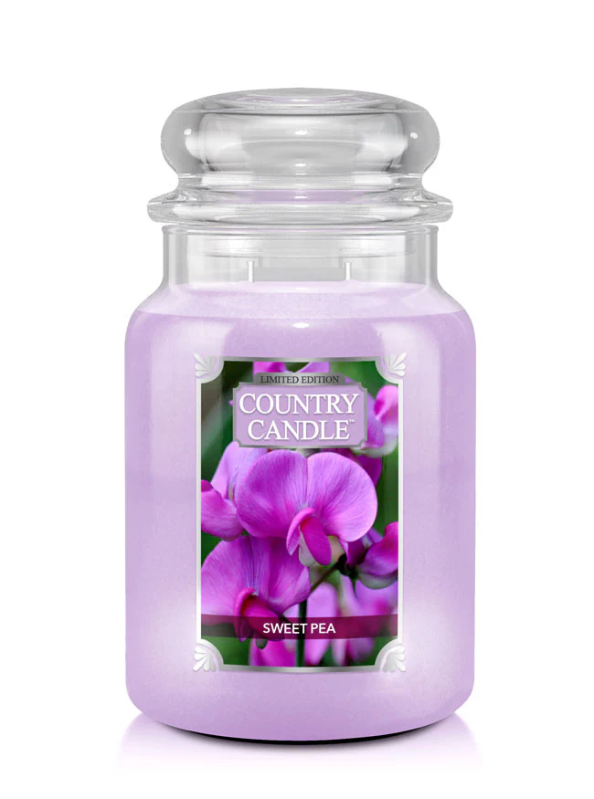 Country Candle vonná svíčka Sweet Pea 737 g