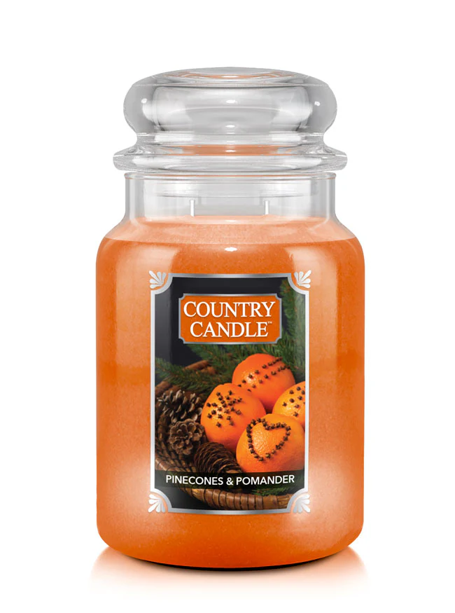 Country Candle vonná svíčka Pinecones & Pomander 737 g