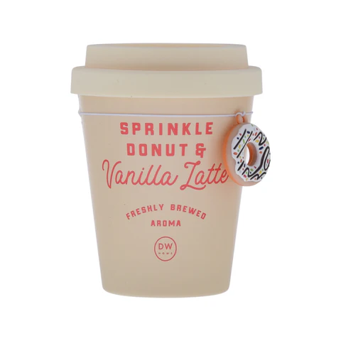 DW HOME - vonná svíčka Sprinkle Donut and Vanilla latte 318 g