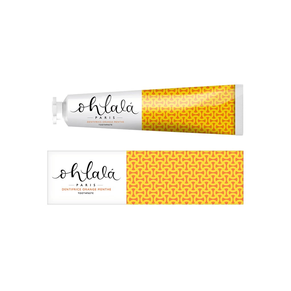 Ohlalá Pasta na zuby - Pomeranč a máta 75 ml