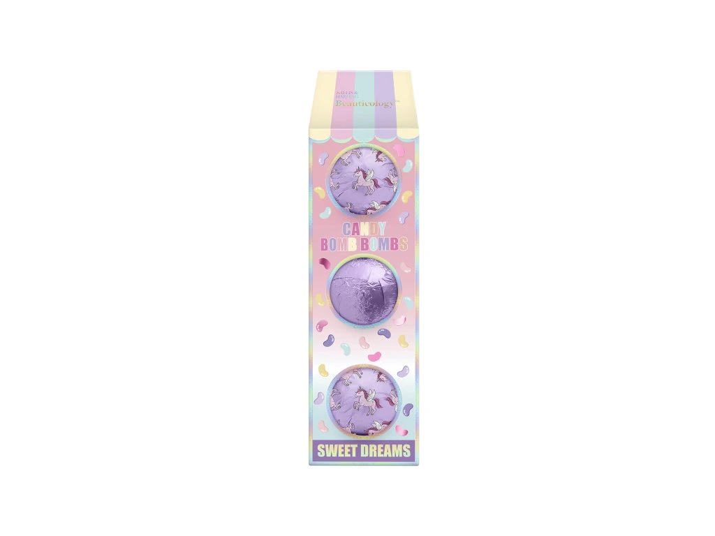 Baylis & Harding, UNICORN - sada šumivých koulí do koupele 3 ks
