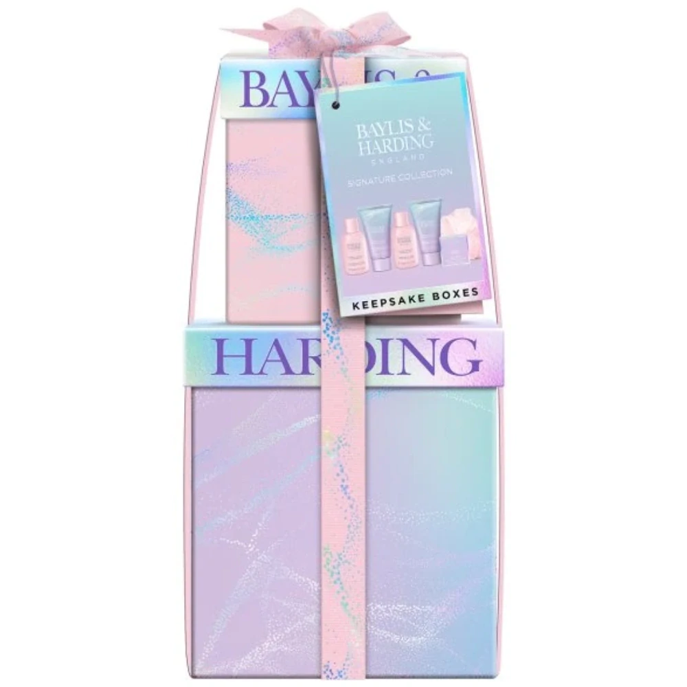 Baylis & Harding, JOJOBA, VANILKA A MANDLOVÝ OLEJ - dámská sada péče o tělo 5 ks