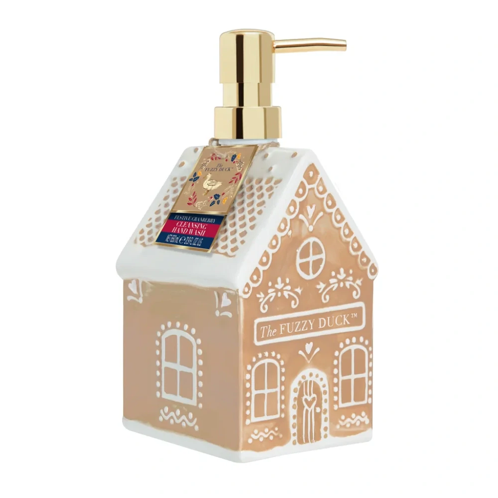 Baylis & Harding, WINTER WONDERLAND - mýdlo na ruce 650 ml v keramické perníkové chaloupce