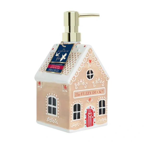 Baylis & Harding, WINTER WONDERLAND - mýdlo na ruce 650 ml v keramické perníkové chaloupce