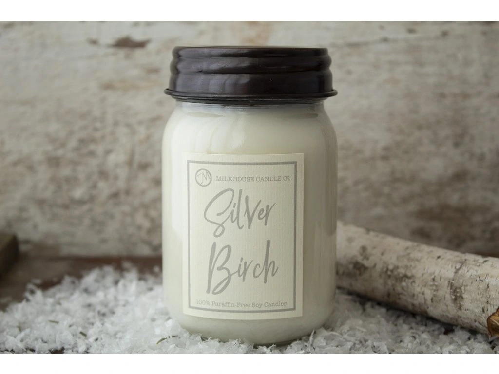 Milkhouse Candle Co. - vonná svíčka Silver Birch (Stříbrná bříza) 368 g