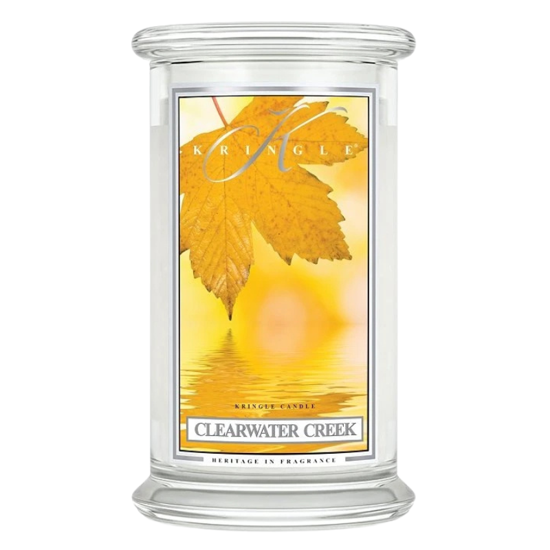 Kringle Candle, vonná svíčka Clearwater Creek 624 g