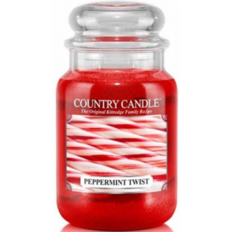Country Candle vonná svíčka Peppermit Twist 680 g