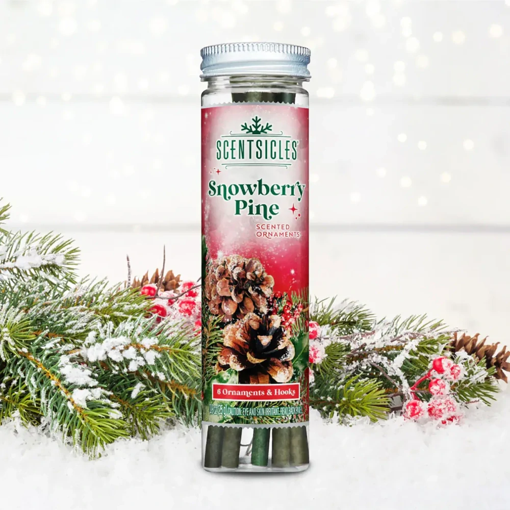 Scentsicles - vůně na stromeček Snowberry Pine 6 ks