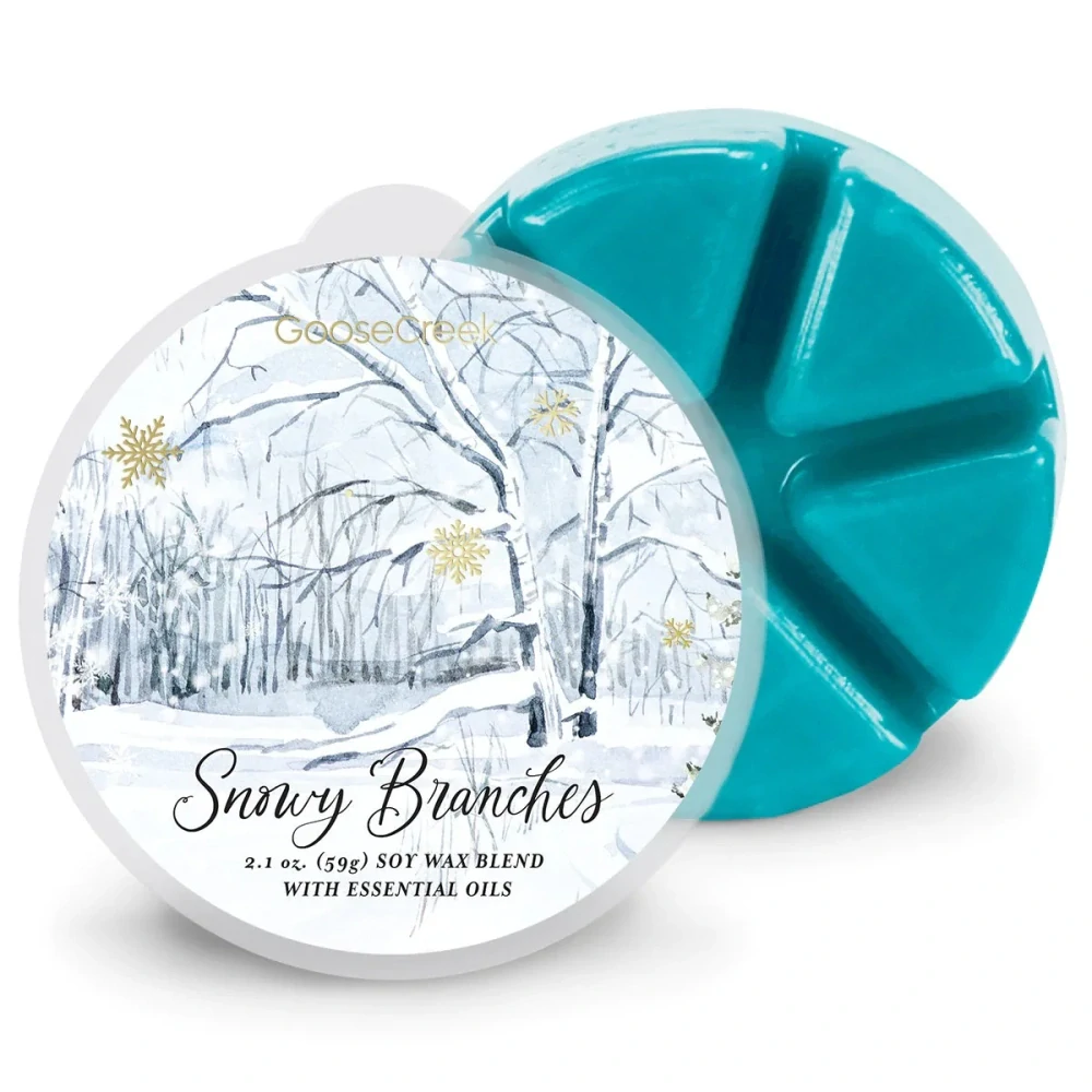 Goose Creek Candle - vonný vosk Snowy Branches 59 g