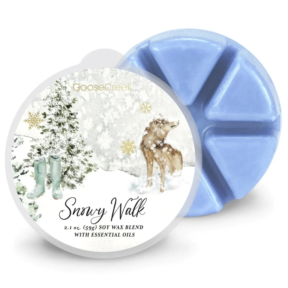 Goose Creek Candle - vonný vosk Snowy Walk 59 g