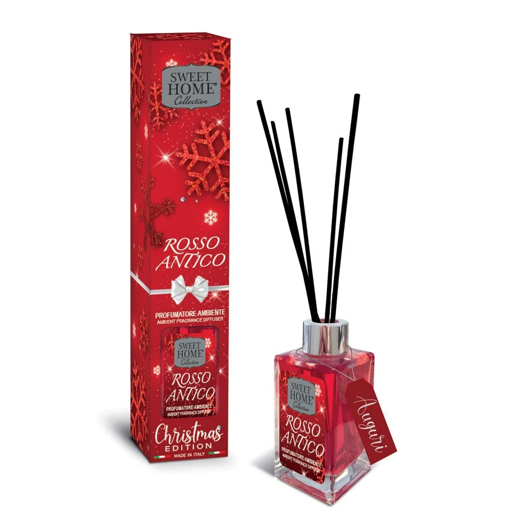 Sweet Home Collection vánoční aroma difuzér Rosso Antico 100 ml