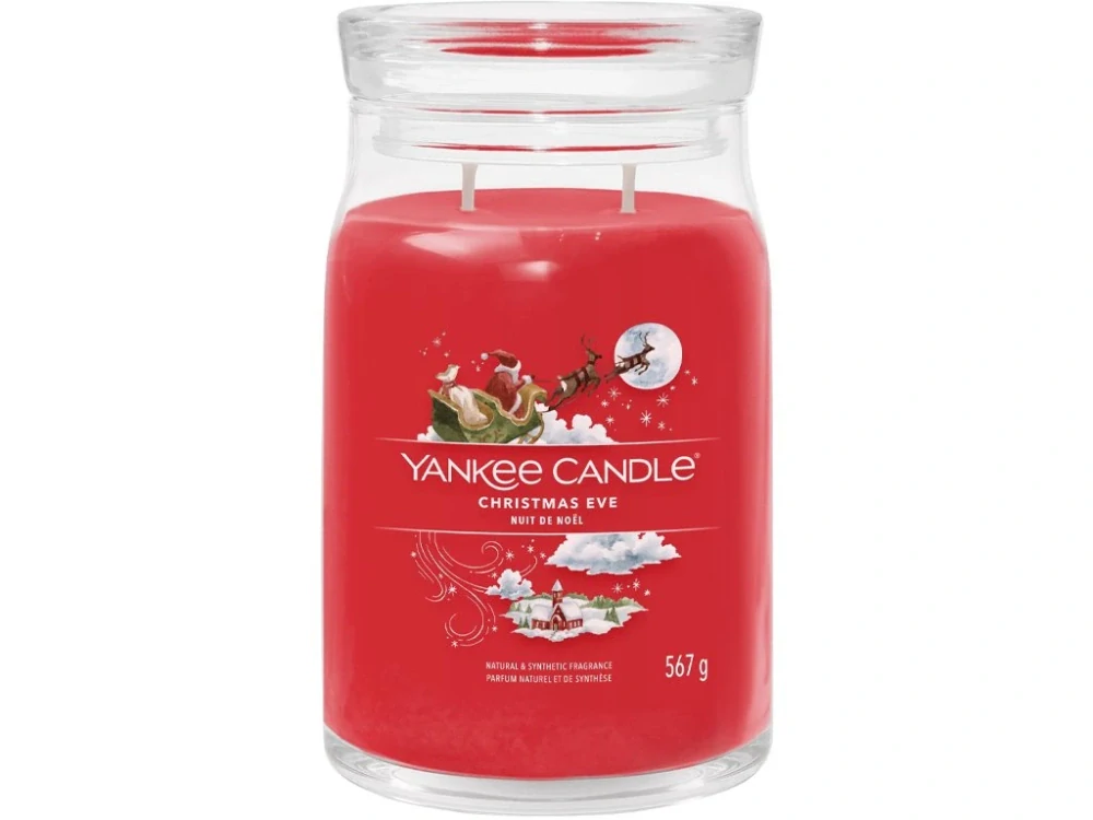 Yankee candle, vonná svíčka Signature Christmas Eve (Štědrý večer) 567 g