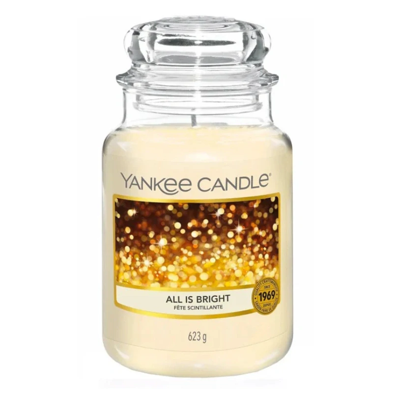Yankee Candle classic All is bright (Vše jen září) 623 g