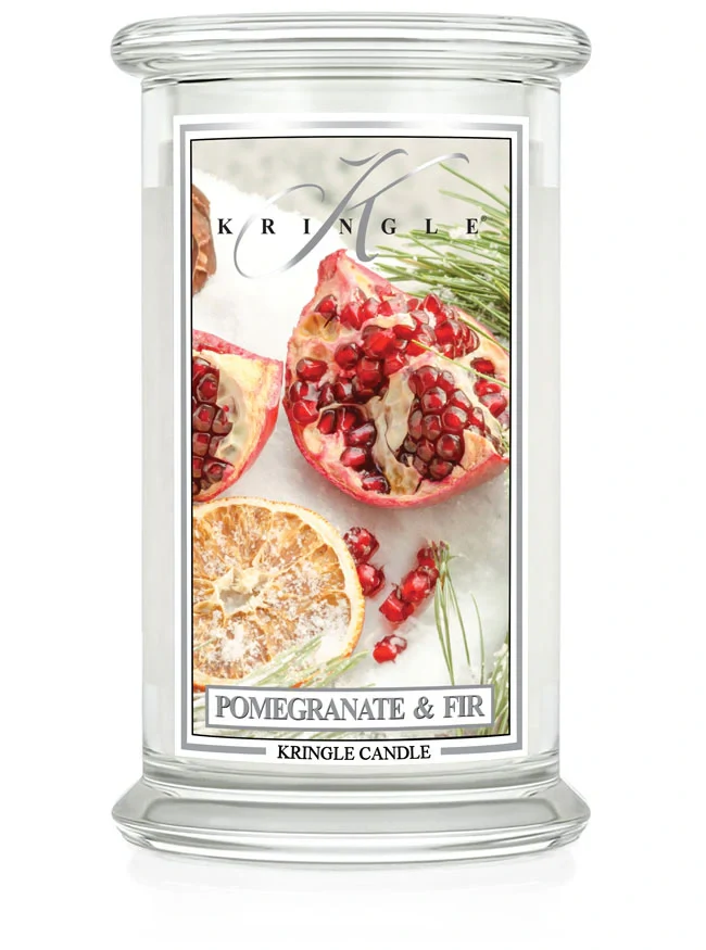 Kringle Candle, vonná svíčka Pomegranate Fir 624 g