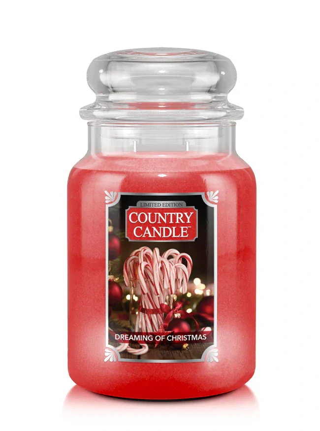 Country Candle vonná svíčka Dreaming of Christmas 737 g
