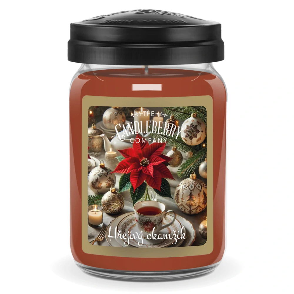 Candleberry - vonná svíčka Hřejivý okamžik 624 g