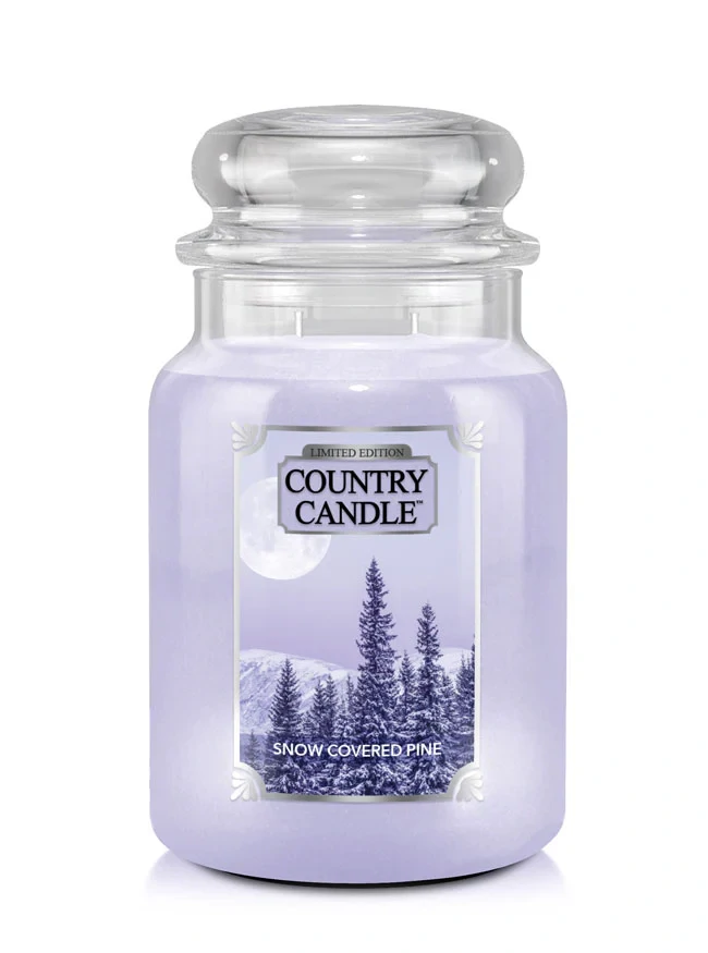 Country Candle vonná svíčka Snow Covered Pine 737 g