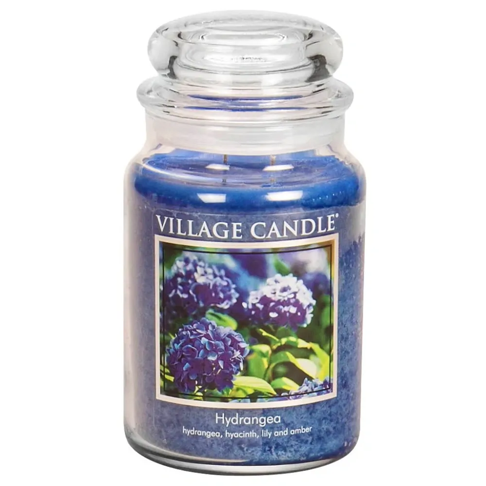 Village Candle - vonná svíčka Hydrangea (Hortenzie) 602 g