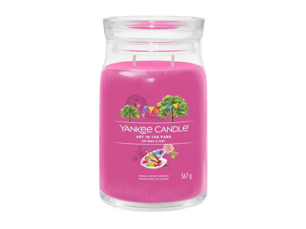 Yankee candle, vonná svíčka Art in the Park (Umění v parku) 567 g