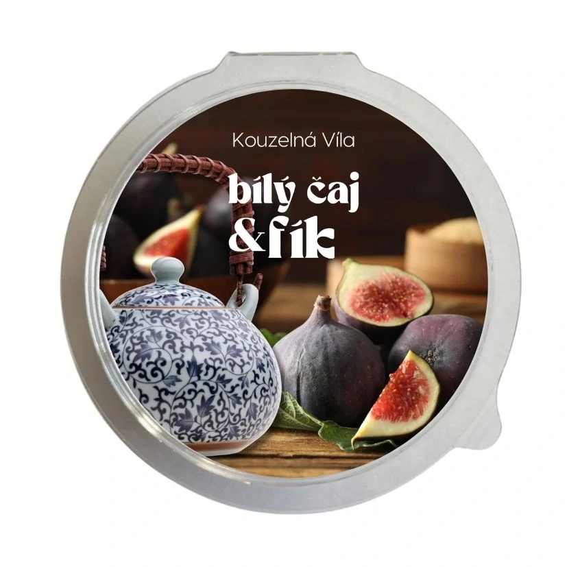 Kouzelná Víla - sojový vosk Bílý čaj a fík 20 g