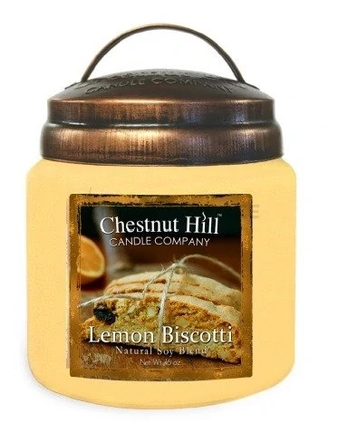 Chestnut Hill Candle - vonná svíčka Lemon Biscotti 454 g