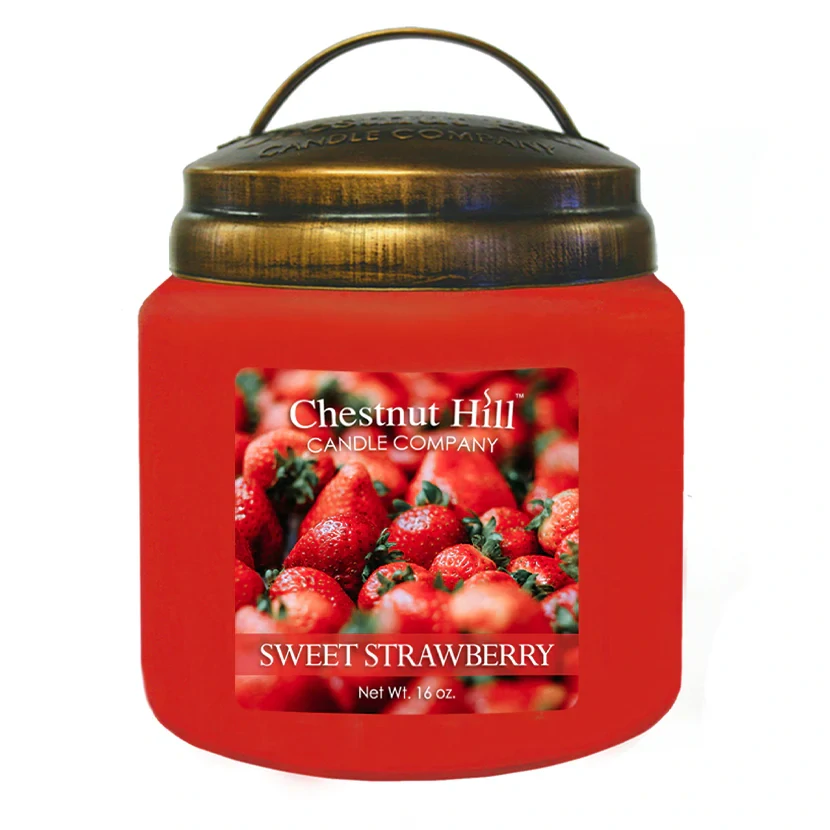 Chestnut Hill Candle - vonná svíčka Sweet Strawberry 454 g