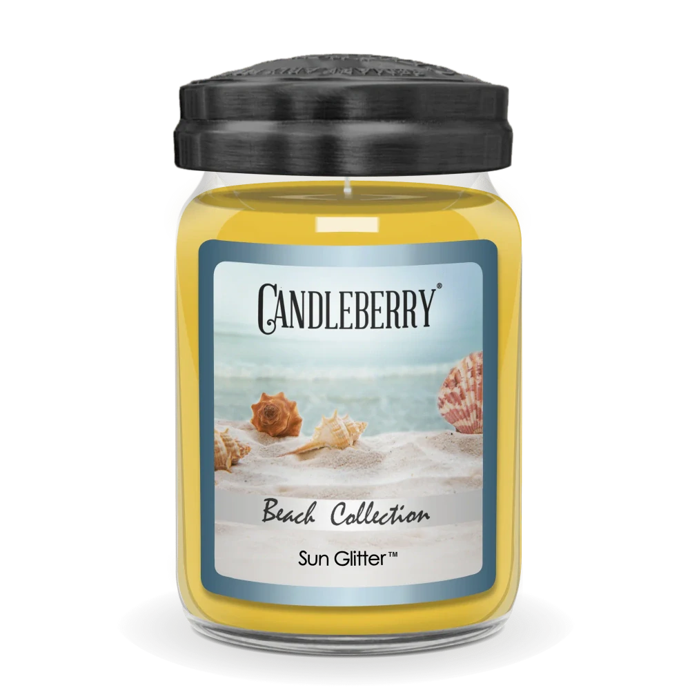 Candleberry - vonná svíčka Sun Glitter (Beach collection) 624 g