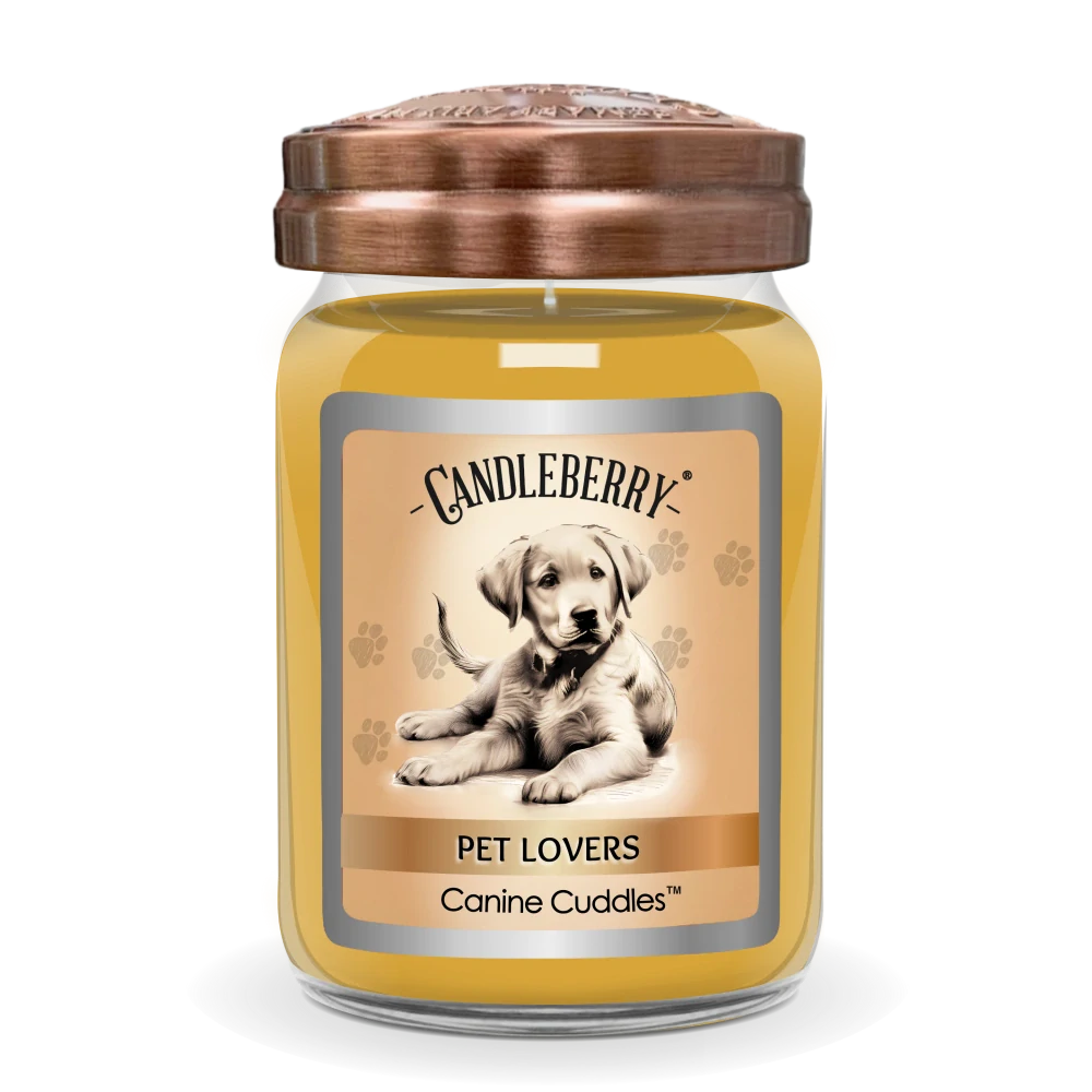 Candleberry - vonná svíčka Canine Cuddles 624 g