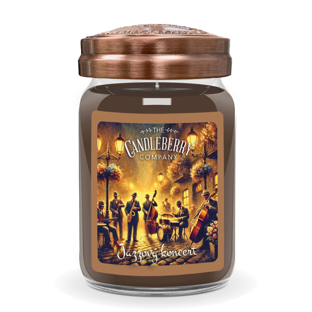 Candleberry - vonná svíčka Jazzový koncert 624 g