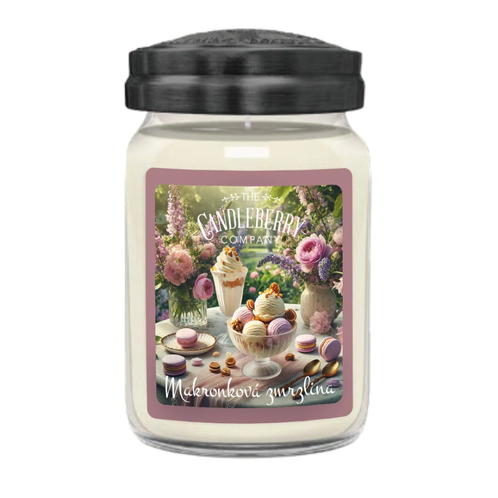 Candleberry - vonná svíčka Makronková zmrzlina 624 g