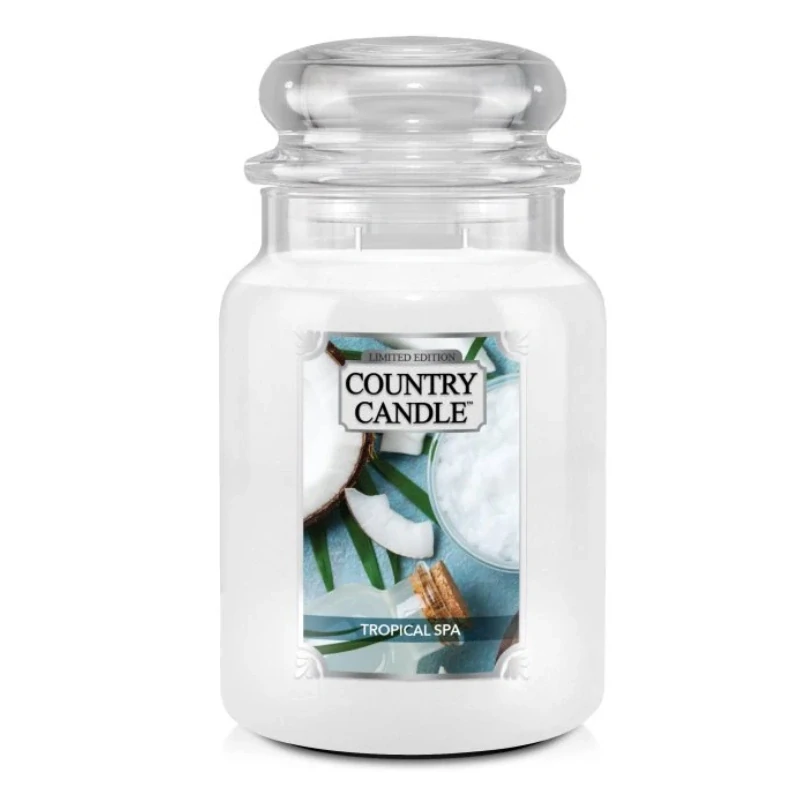 Country Candle vonná svíčka Tropical Spa 737 g