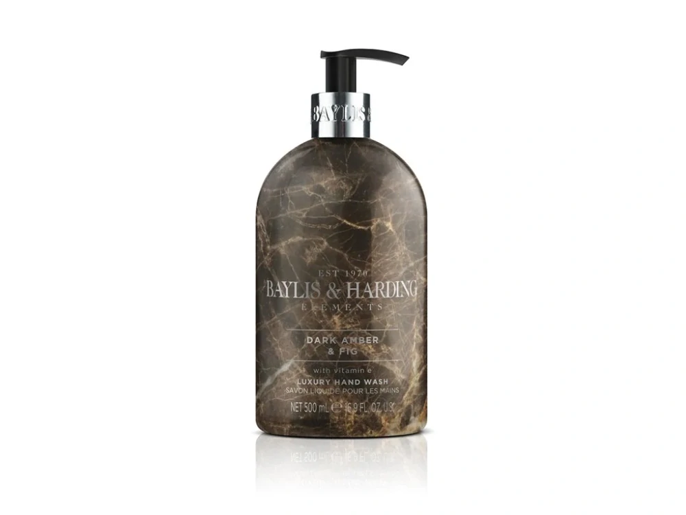 Baylis & Harding, Ambra & Fík Tekuté mýdlo na ruce, 500 ml