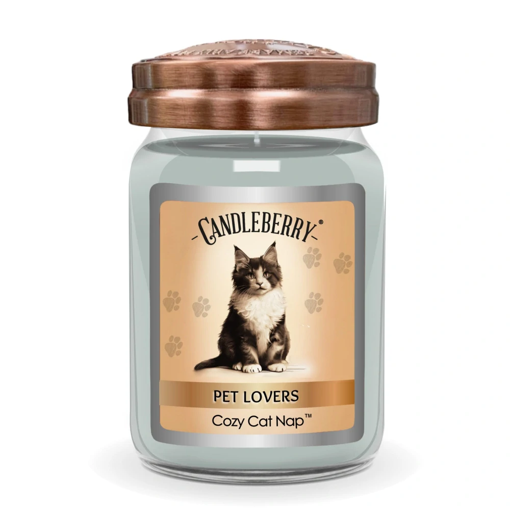 Candleberry - vonná svíčka Cozy Cat Nap 624 g