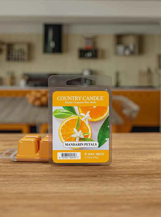 Country Candle vonný vosk Mandarin Petals 64 g