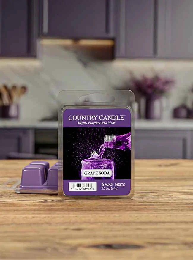 Country Candle vonný vosk Grape Soda 64 g