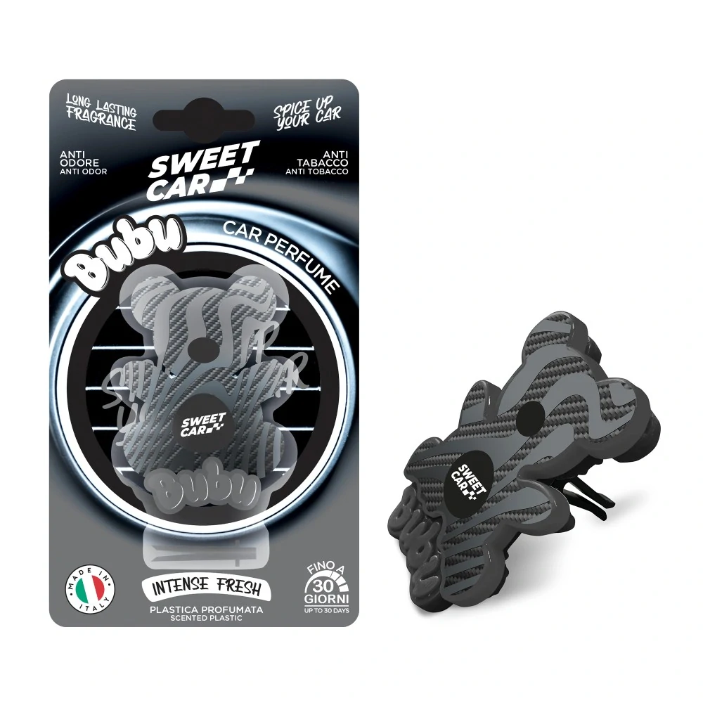 Sweet Car - vůně do auta Bubu Intense Fresh, do ventilátoru