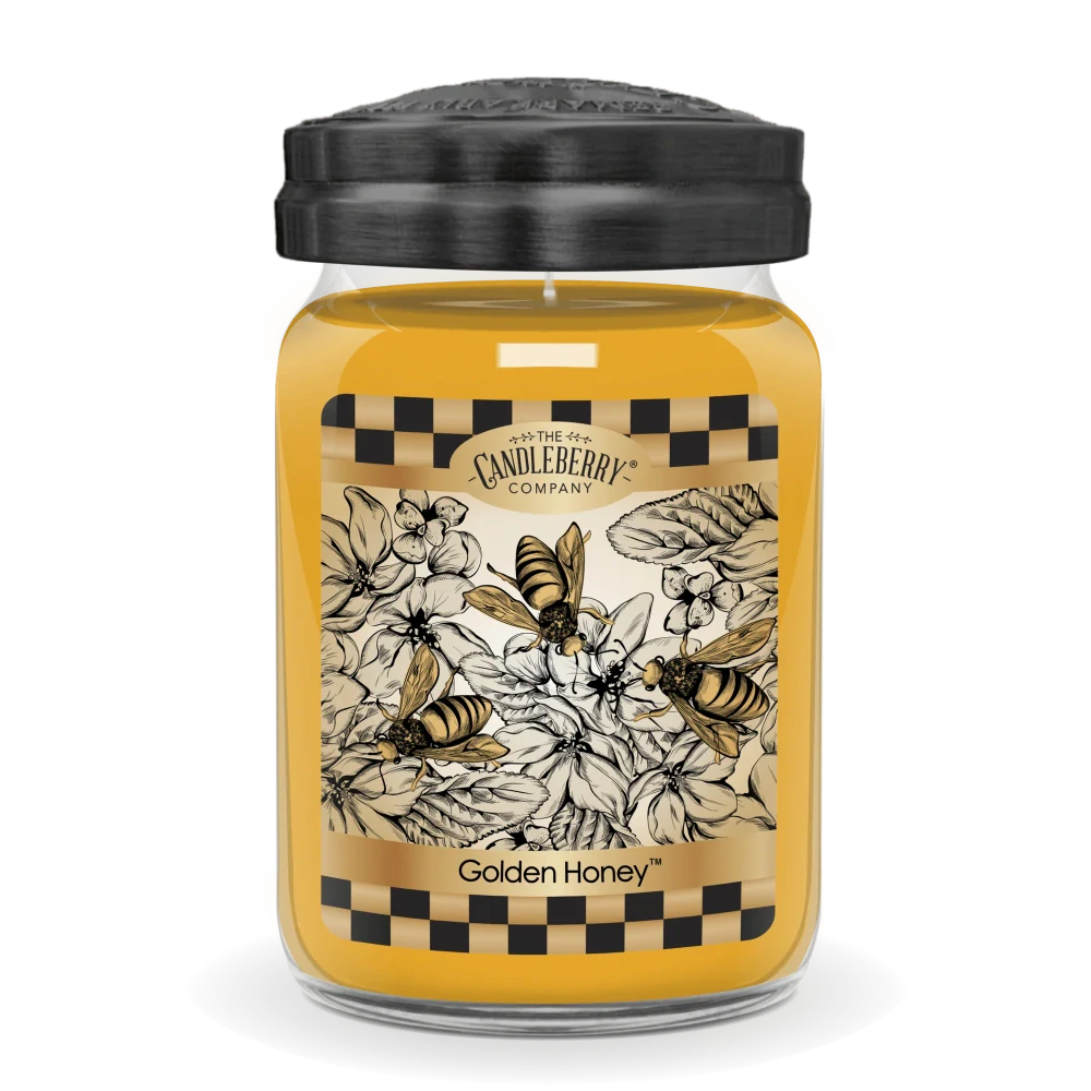 Candleberry - vonná svíčka Golden Honey 624 g