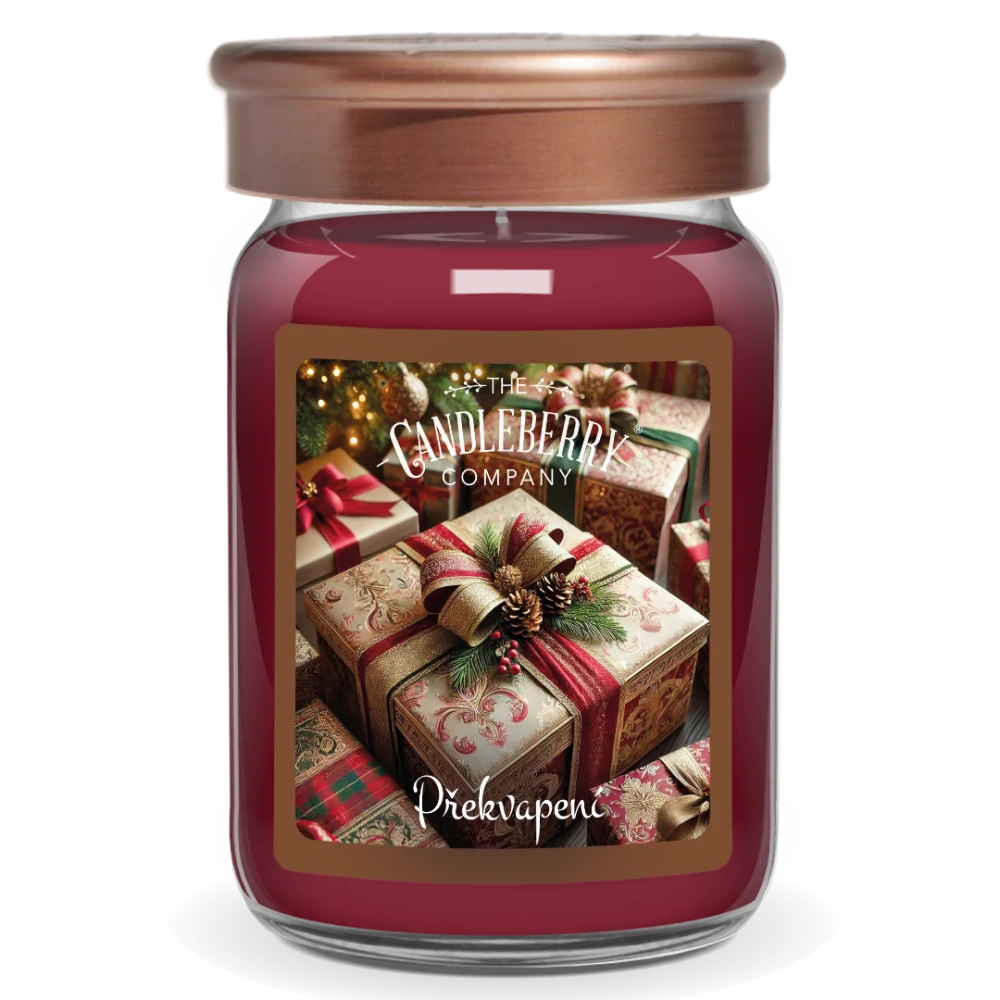 Candleberry - vonná svíčka Překvapení 624 g