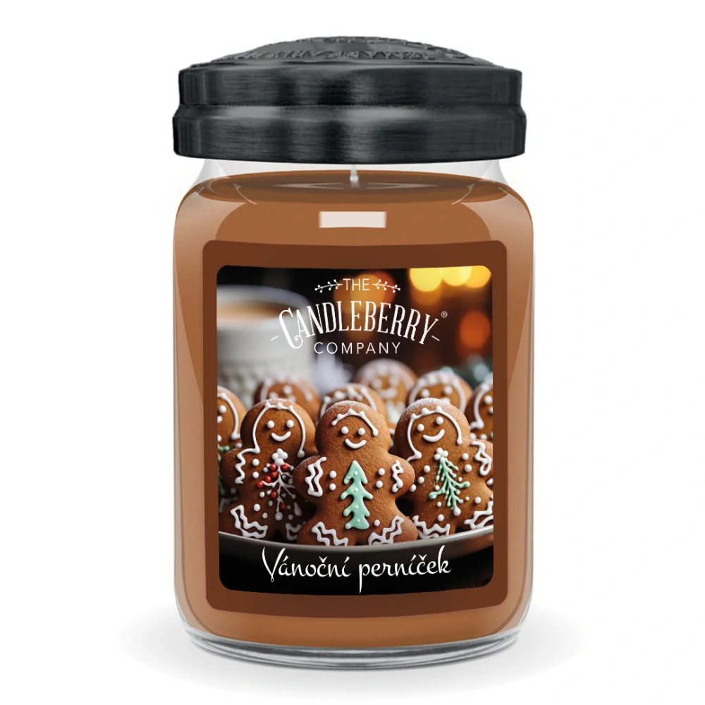 Candleberry - vonná svíčka Vánoční perníček 624 g