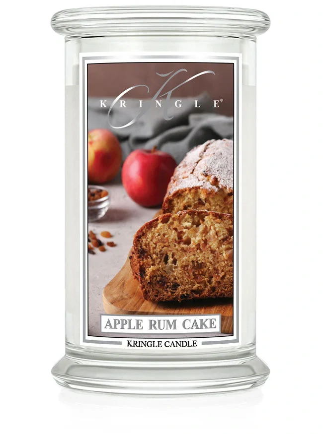 Kringle Candle, vonná svíčka Apple Rum Cake 624 g