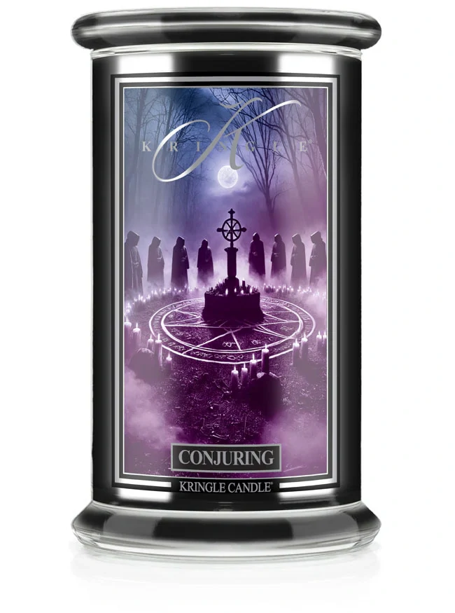 Kringle Candle, vonná svíčka Halloween Conjuring 624 g