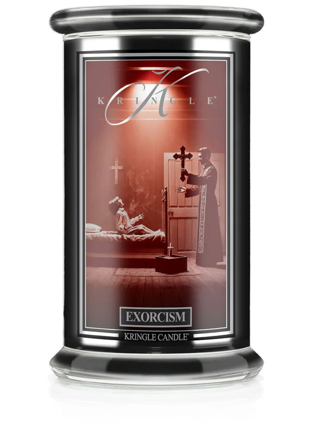 Kringle Candle, vonná svíčka Halloween Exorcism 624 g