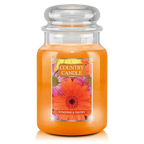Country Candle vonná svíčka Sunshine & Daisies 680 g