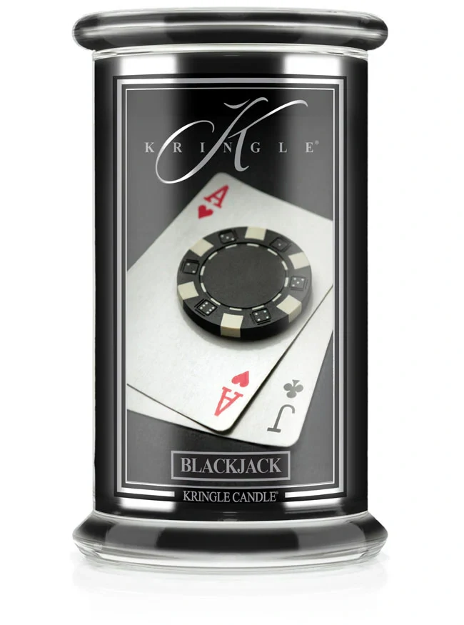 Kringle Candle, vonná svíčka Reserve Blackjack 624 g