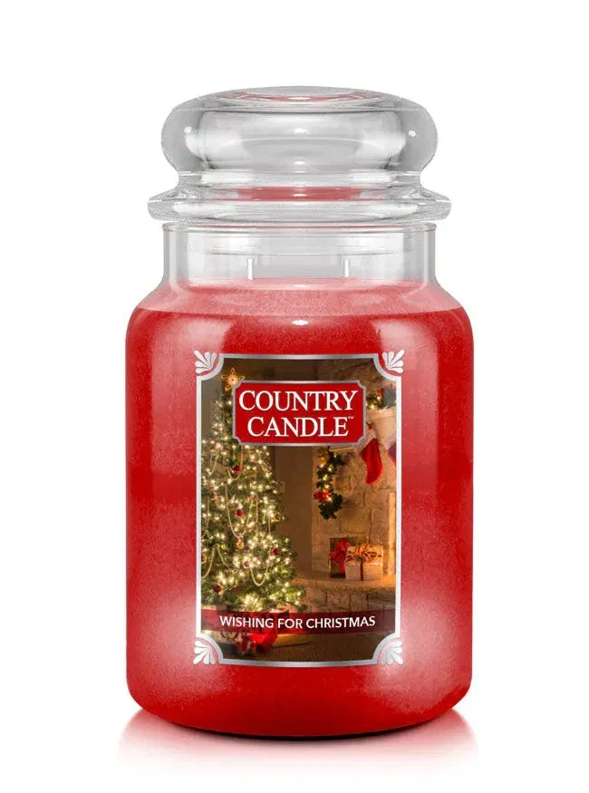 Country Candle vonná svíčka Wishing for Christmas 737 g