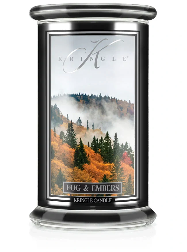 Kringle Candle, vonná svíčka Reserve Fog & Embers 624 g